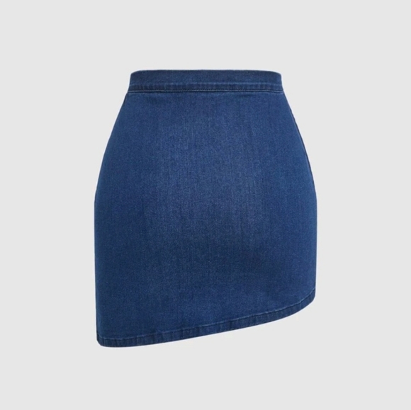 Denim Mini Skirt - Picture 2 of 5